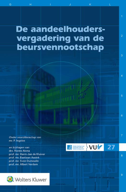 Omslag van De aandeelhoudersvergadering van de beursvennootschap