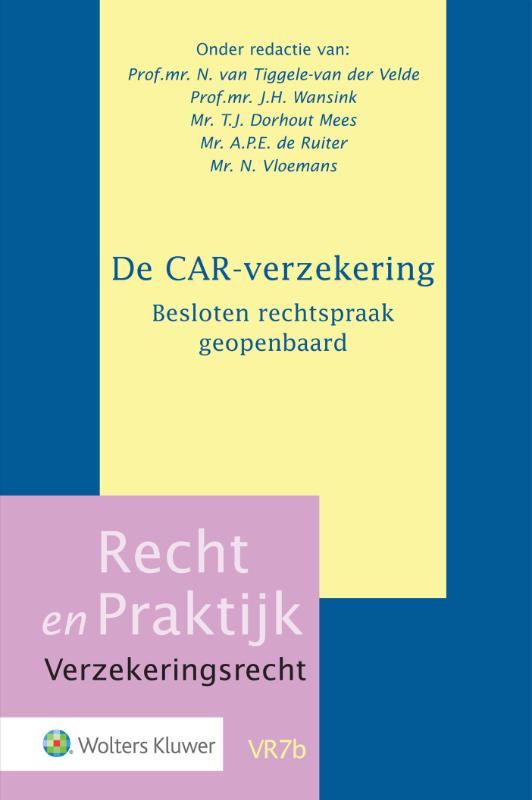 Omslag van De CAR-verzekering
