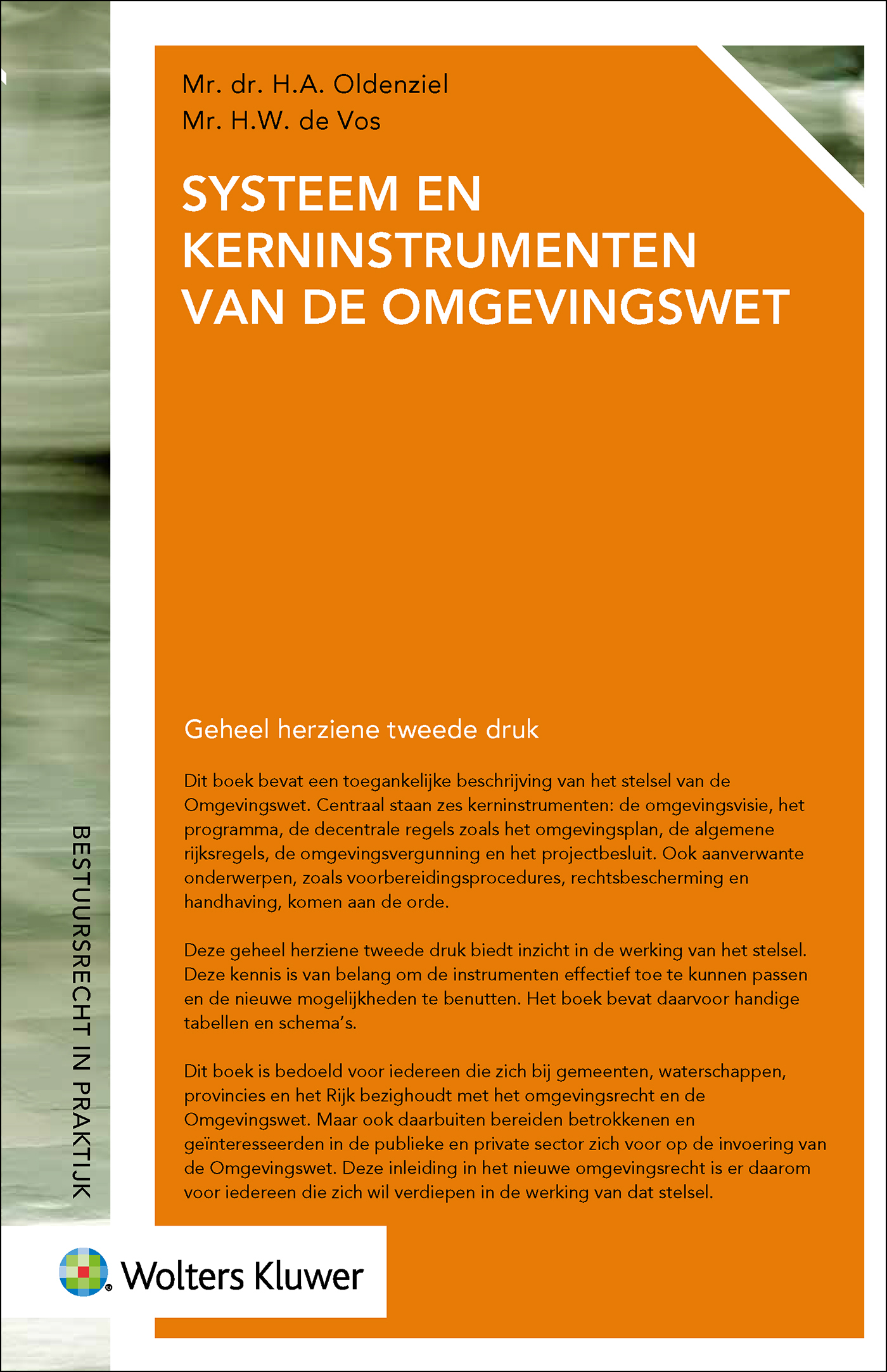 Omslag van Systeem en kerninstrumenten van de Omgevingswet