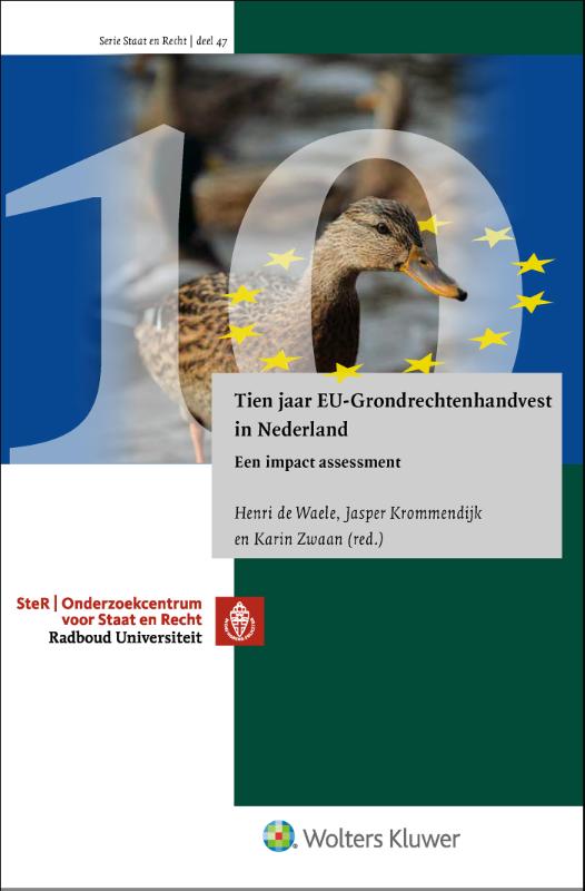 Omslag van Tien jaar EU-Grondrechtenhandvest in Nederland