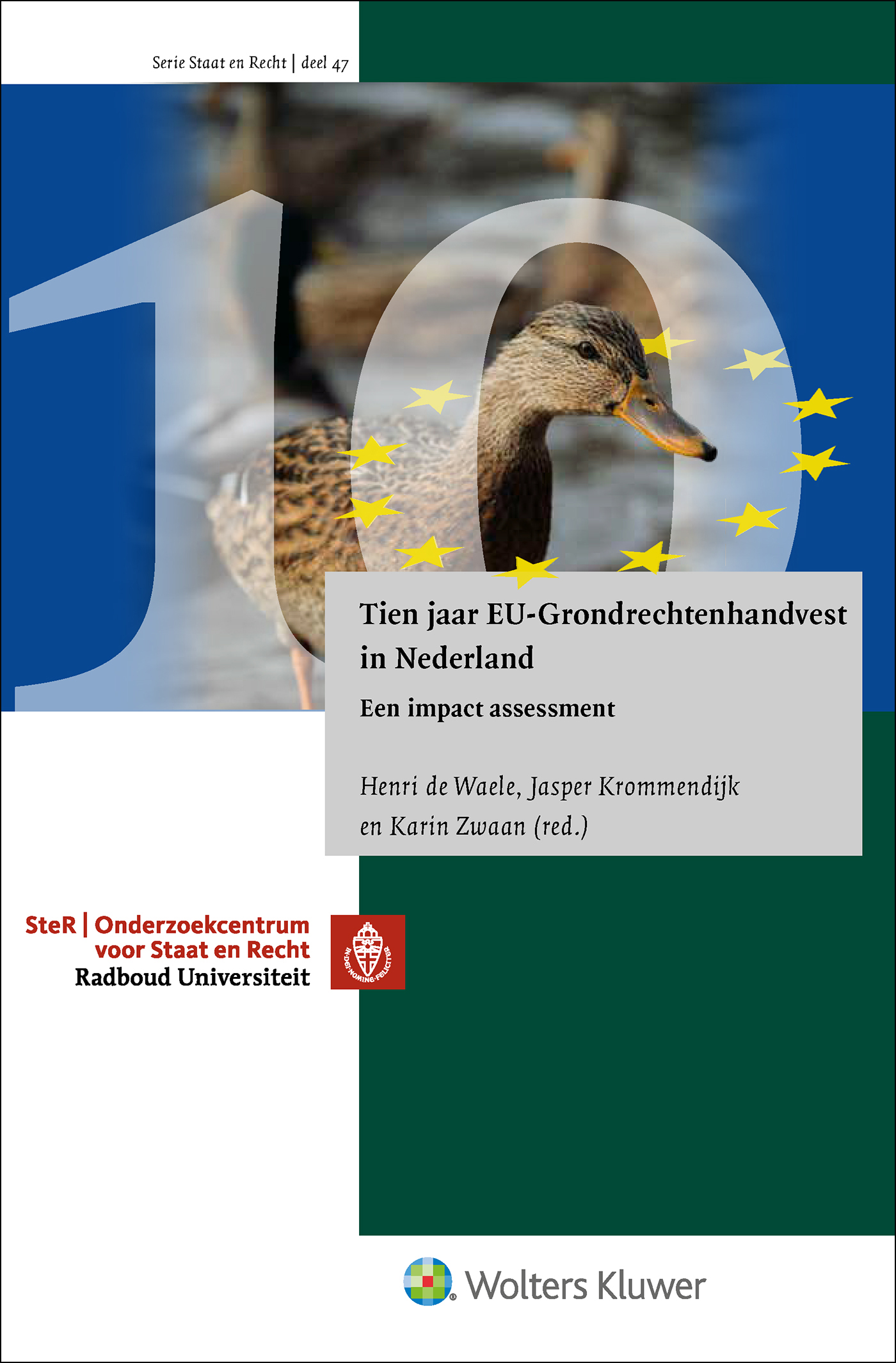 Omslag van Tien jaar EU-Grondrechtenhandvest in Nederland