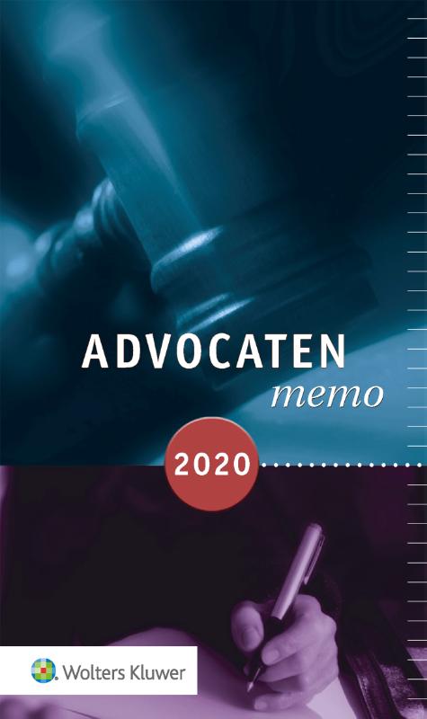 Omslag van Advocatenmemo 2020