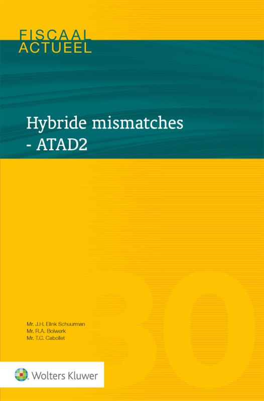 Omslag van Hybride mismatches - ATAD 2