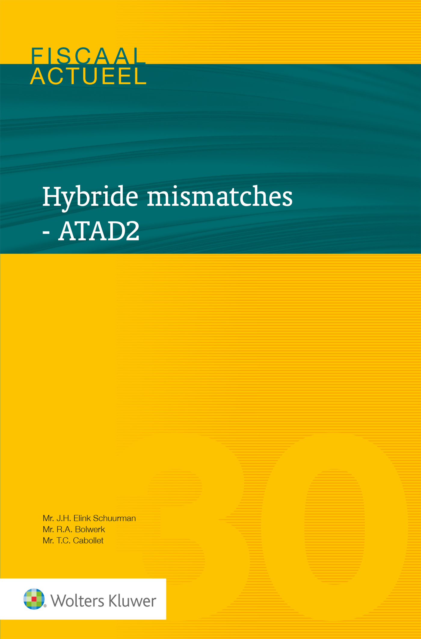 Omslag van Hybride mismatches - ATAD 2