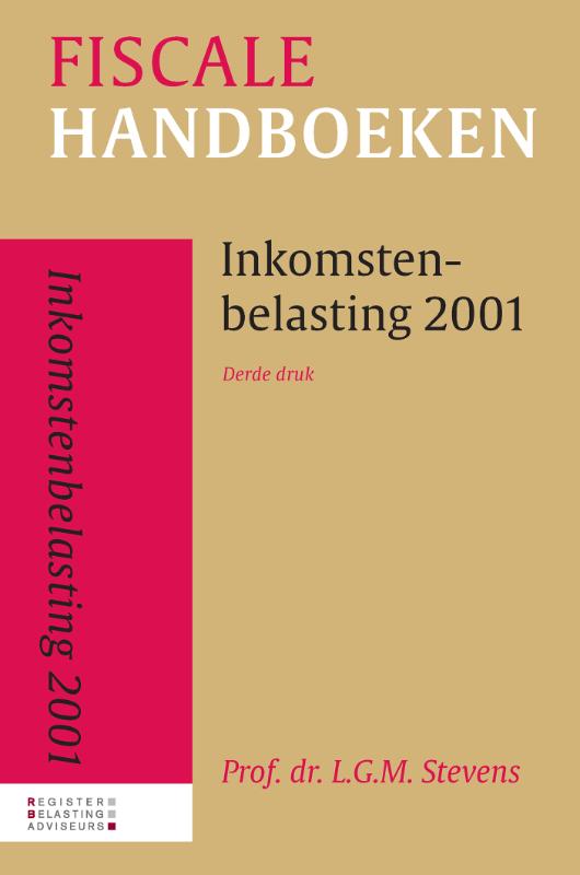 Omslag van Inkomstenbelasting 2001