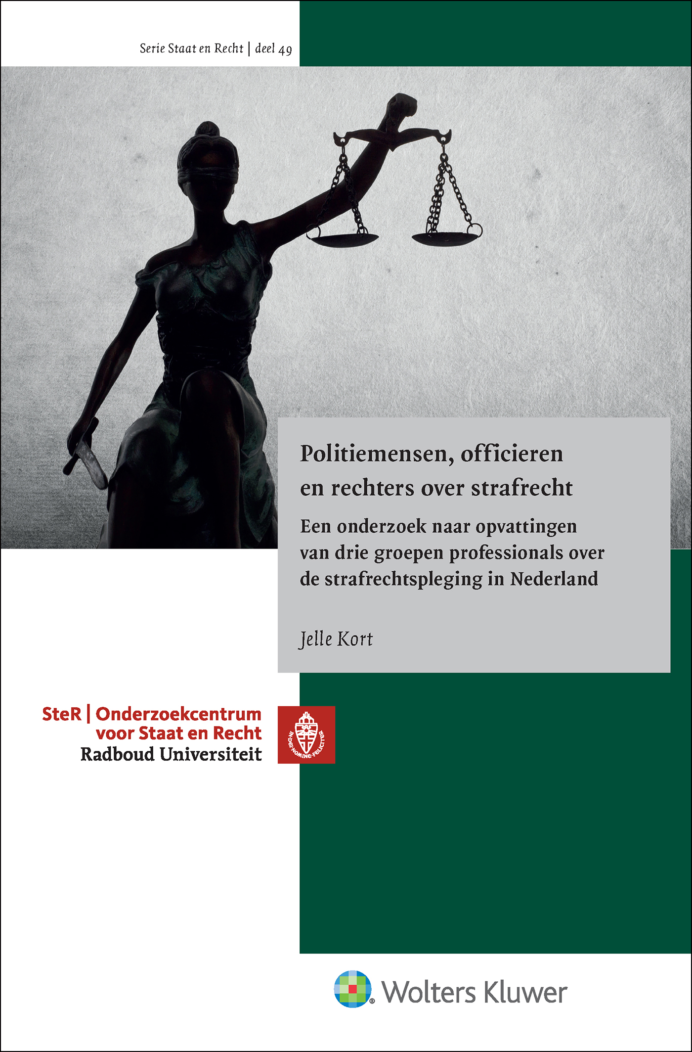 Omslag van Politiemensen, officieren en rechters over strafrecht