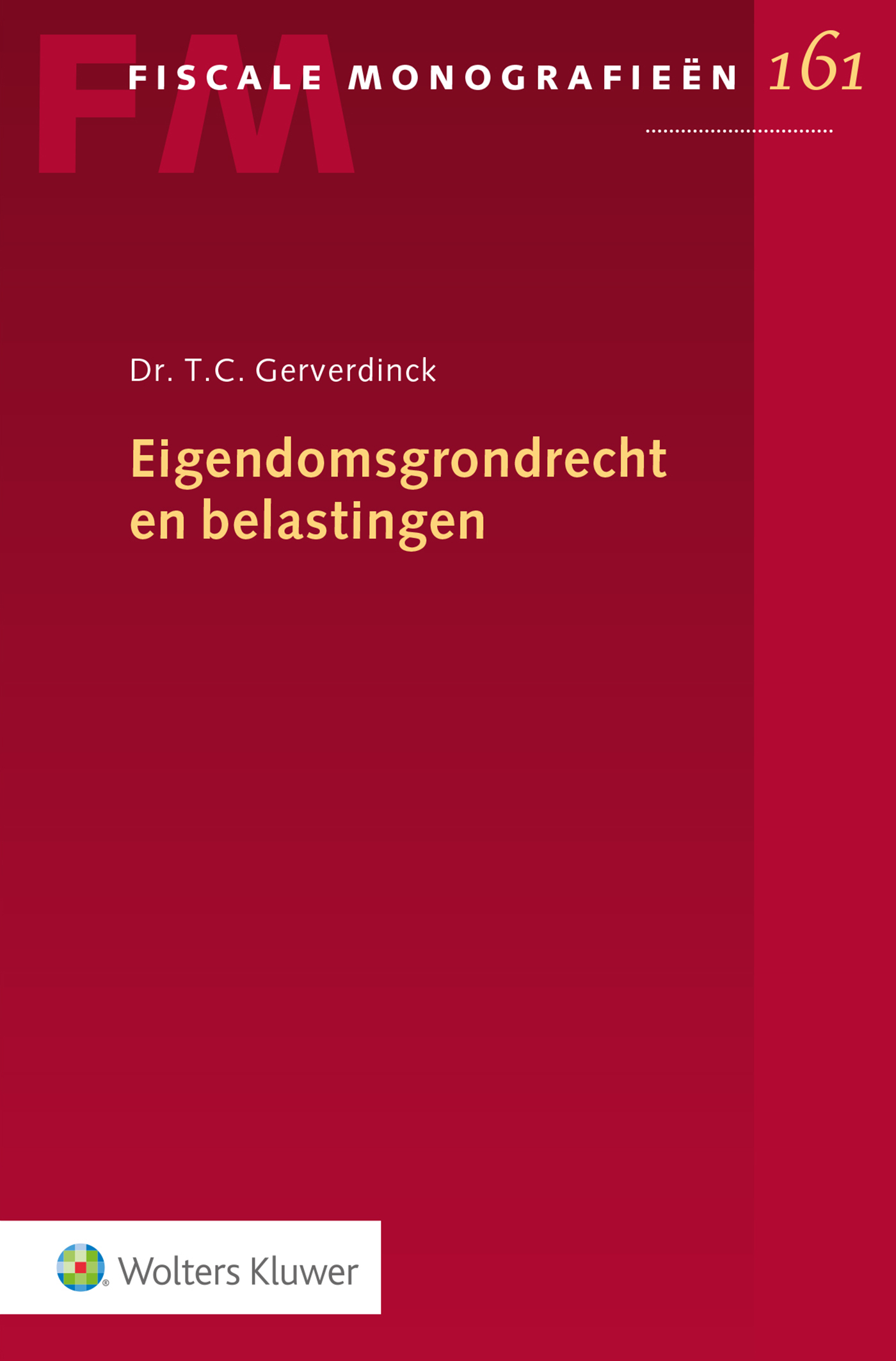 Omslag van Eigendomsgrondrecht en belastingen