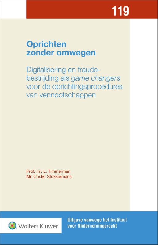 Omslag van Oprichten zonder omwegen