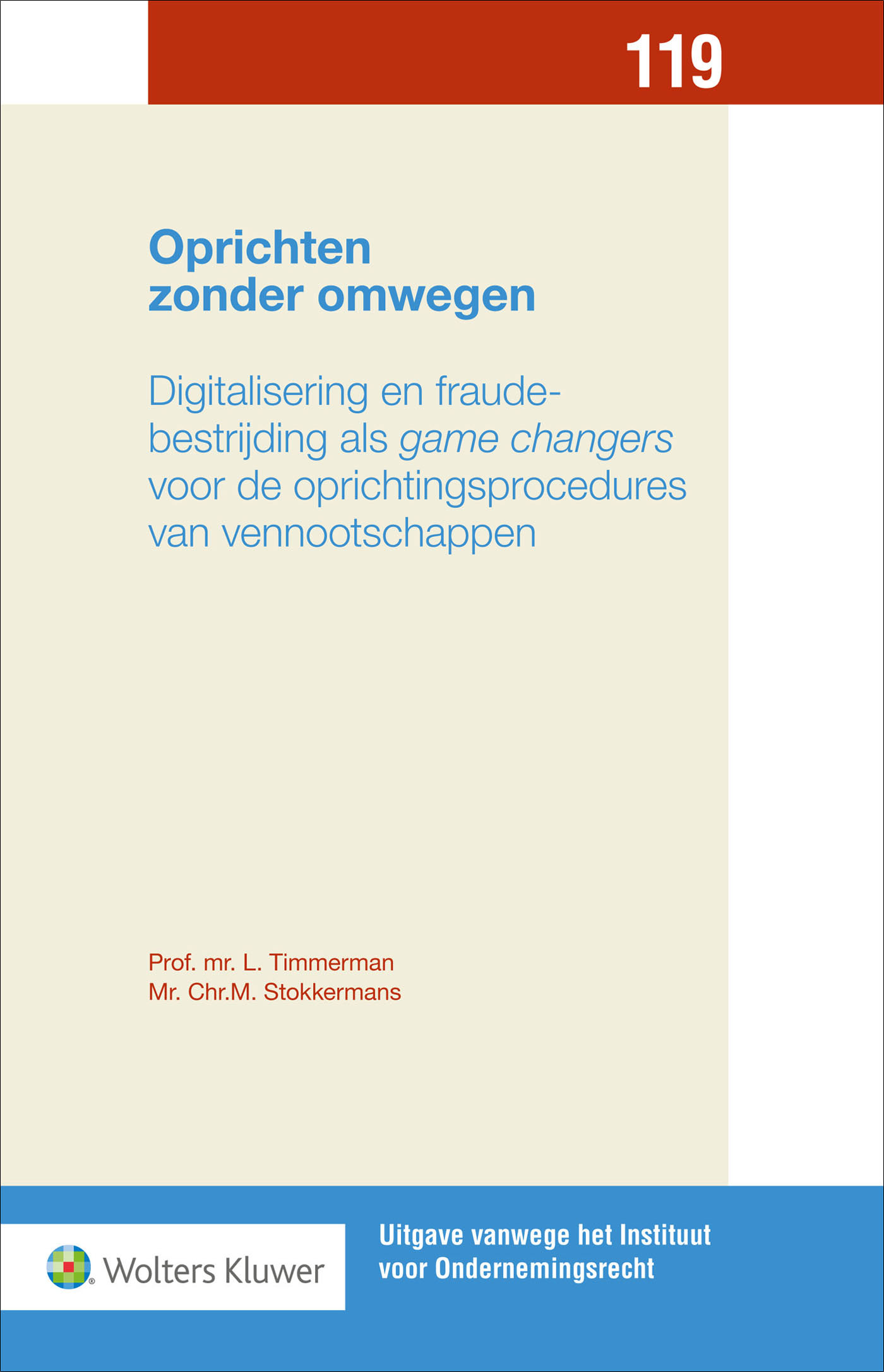 Omslag van Oprichten zonder omwegen