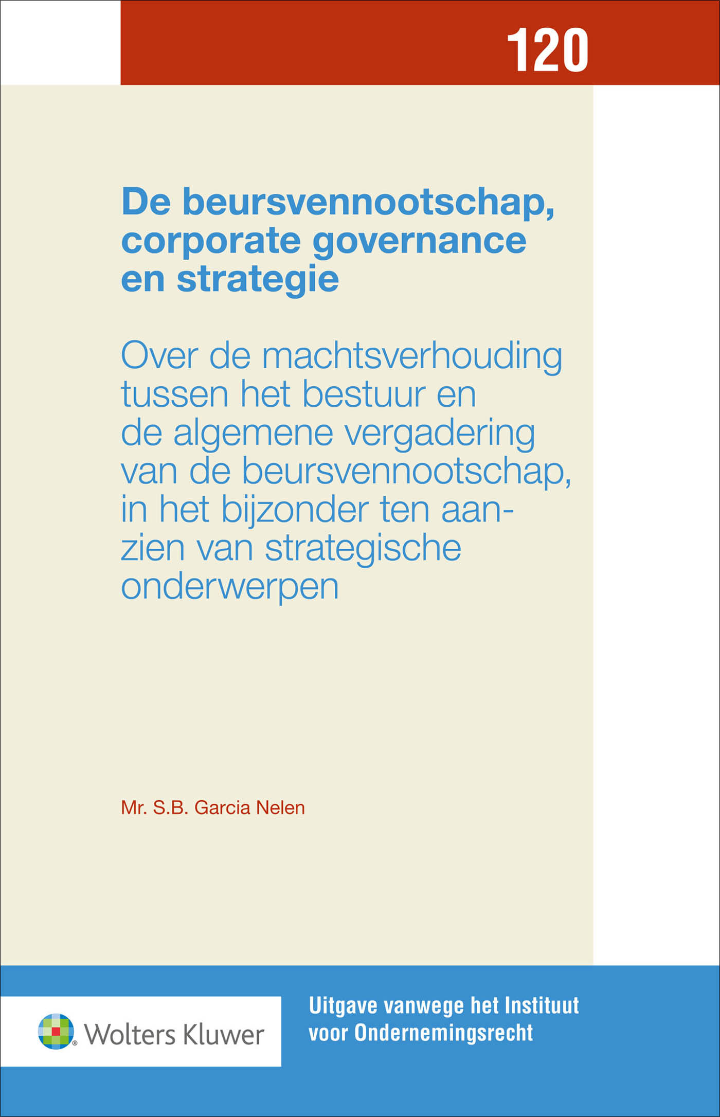 Omslag van De beursvennootschap, corporate governance en strategie