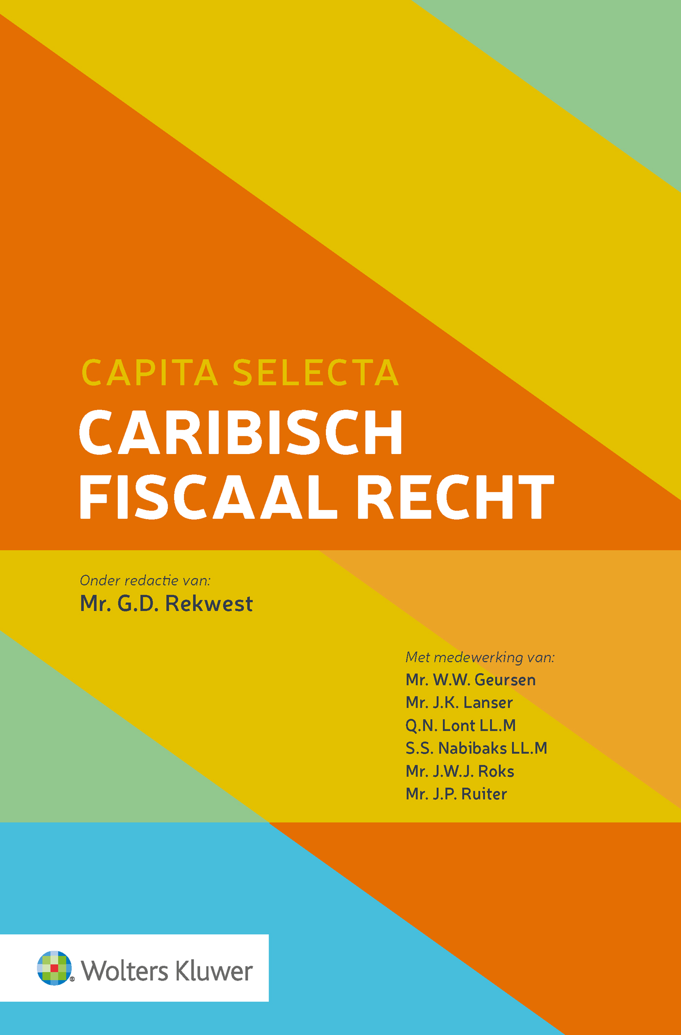 Omslag van Capita selecta Caribisch fiscaal recht