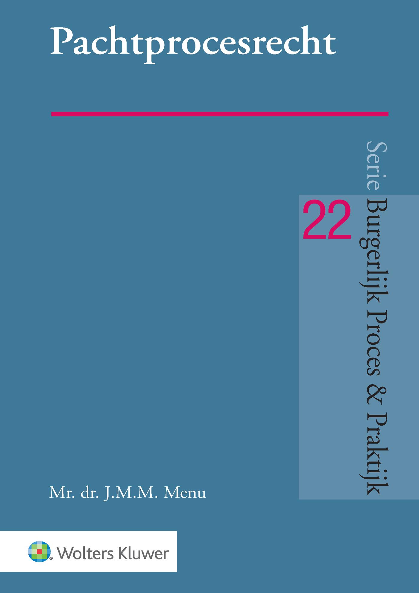 Omslag van Pachtprocesrecht