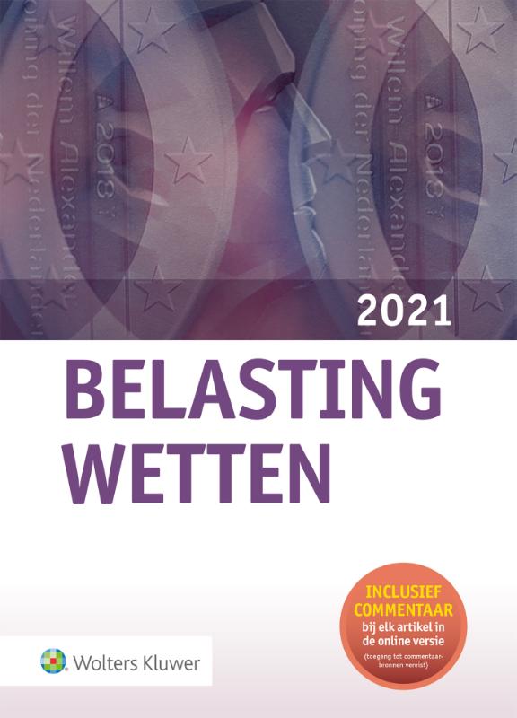 Omslag van Belastingwetten 2021