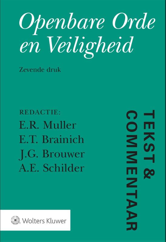Omslag van Openbare orde en veiligheid