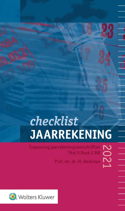 Omslag van Checklist jaarrekening 2021
