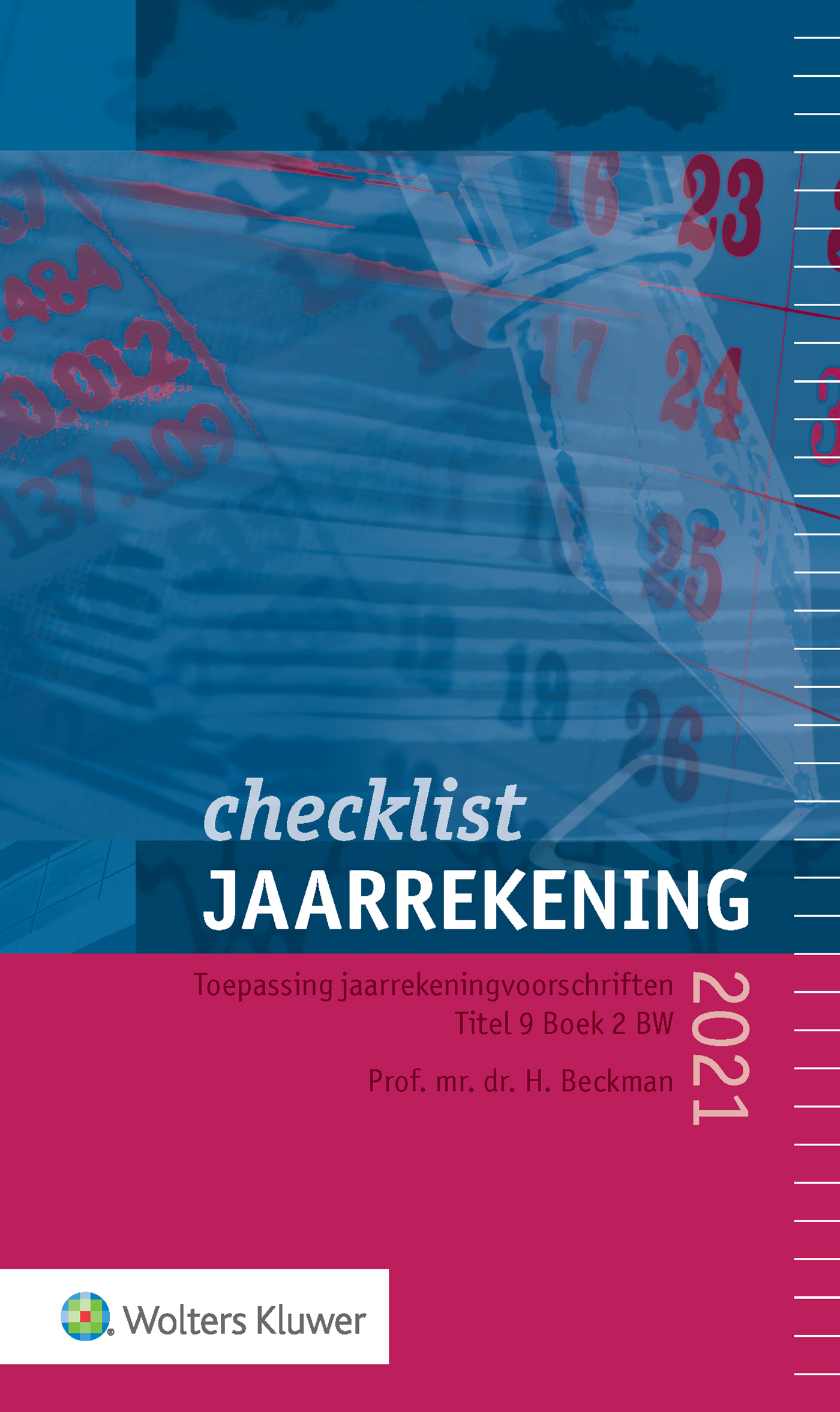 Omslag van Checklist jaarrekening 2021