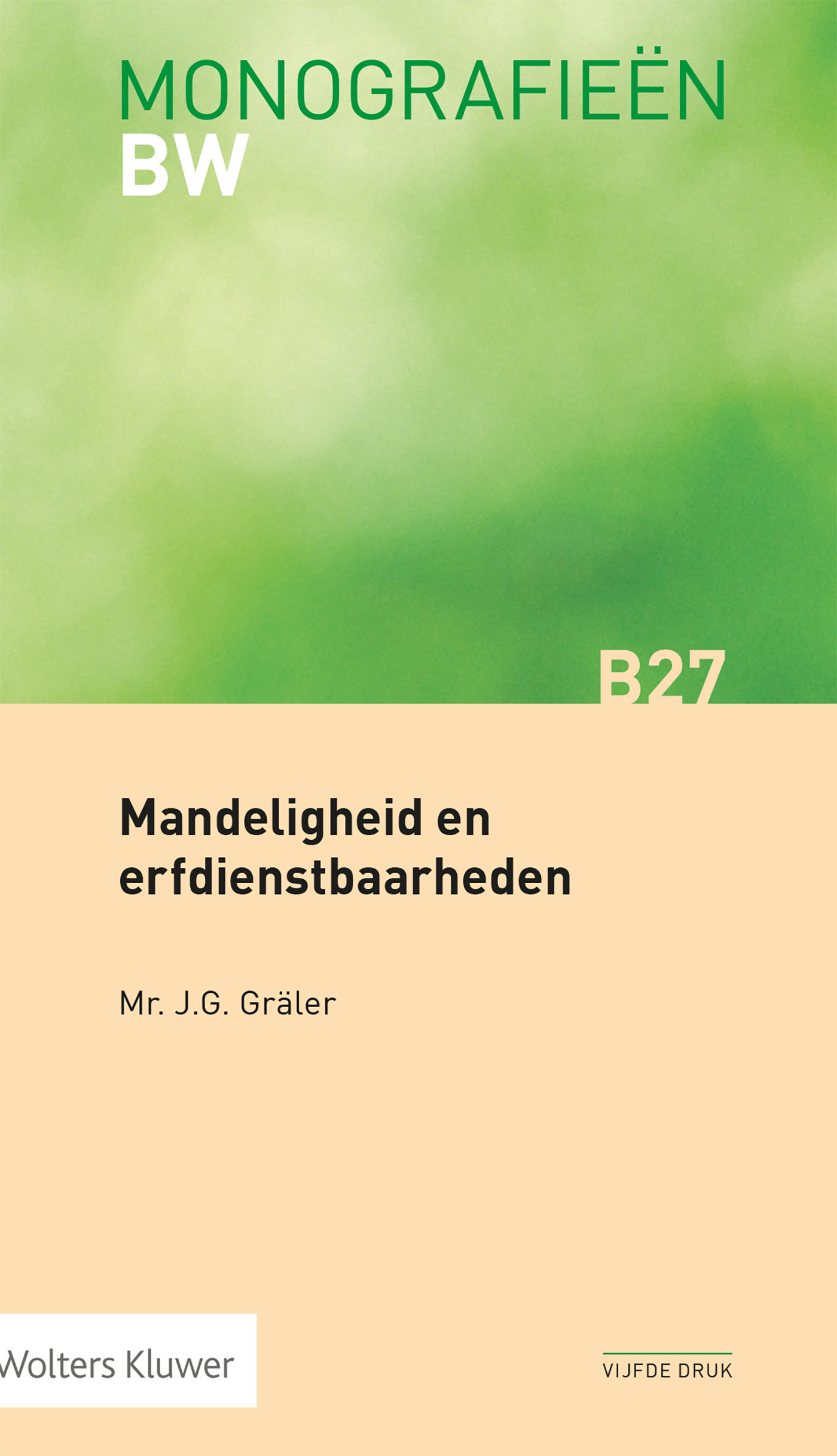 Omslag van Mandeligheid en erfdienstbaarheden