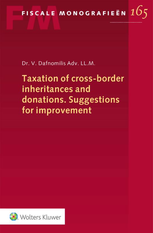 Omslag van Taxation of cross-border inheritances and donations. Suggestions for improvement