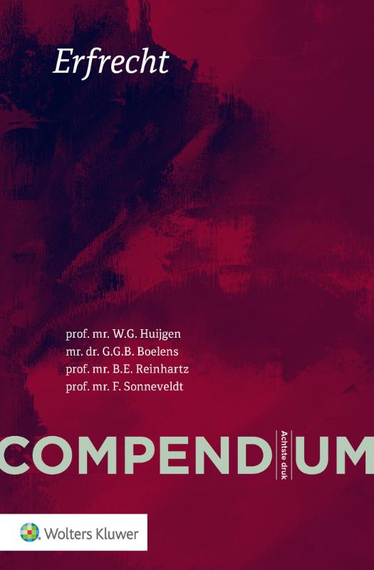 Omslag van Compendium erfrecht