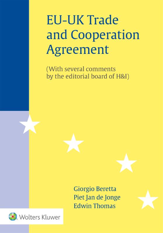 Omslag van EU-UK Trade and Cooperation Agreement