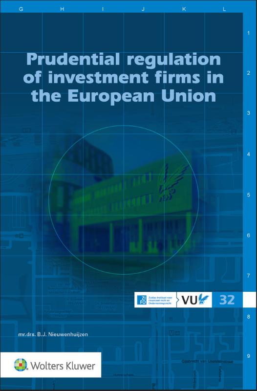 Omslag van Prudential regulation of investment firms in the European Union