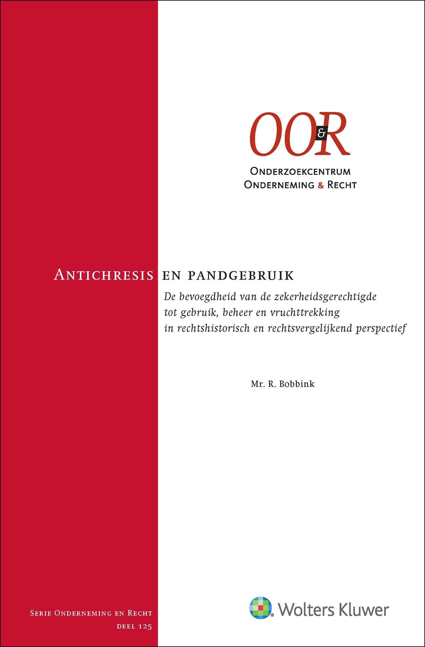 Omslag van Antichresis en pandgebruik