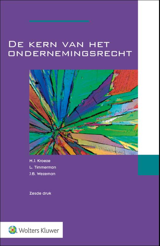 Omslag van De kern van het ondernemingsrecht