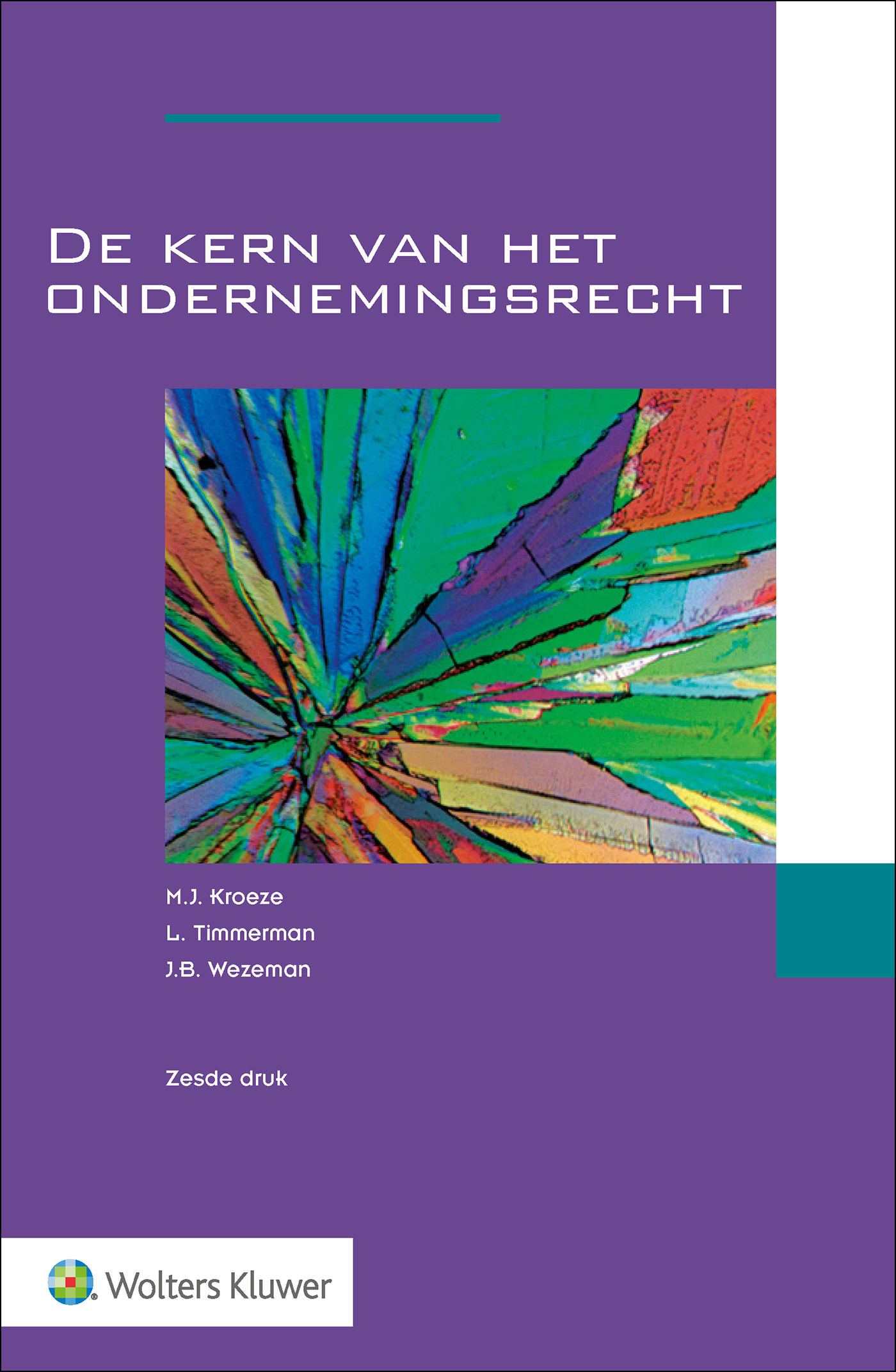 Omslag van De kern van het ondernemingsrecht