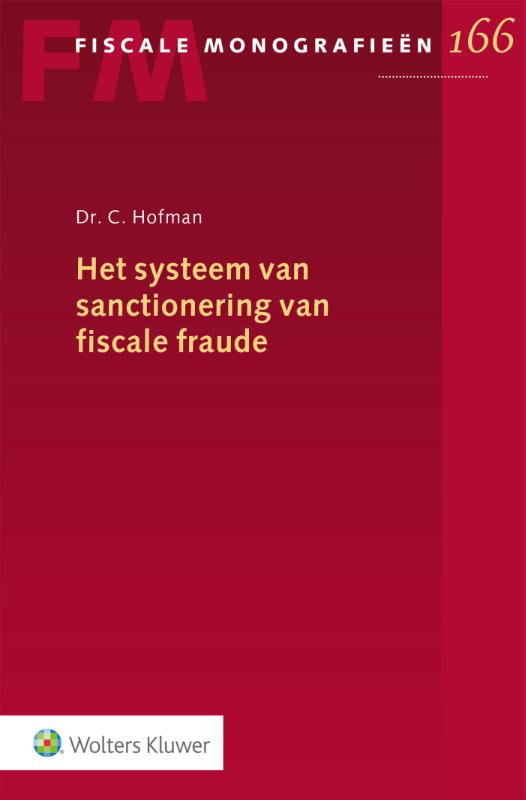 Omslag van Het systeem van sanctionering van fiscale fraude