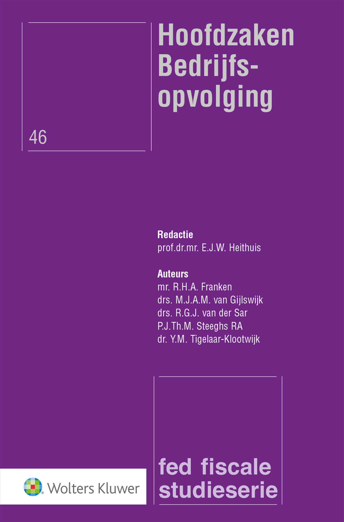Omslag van Hoofdzaken Bedrijfsopvolging