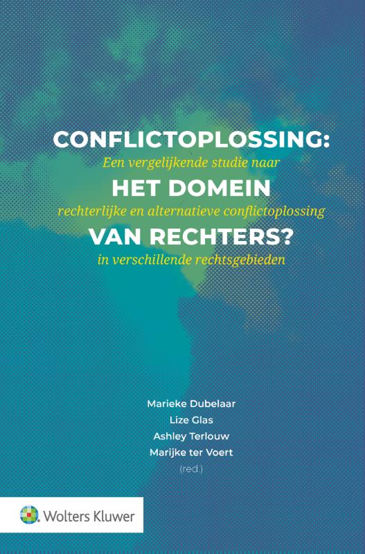 Omslag van Conflictoplossing: het domein van rechters?