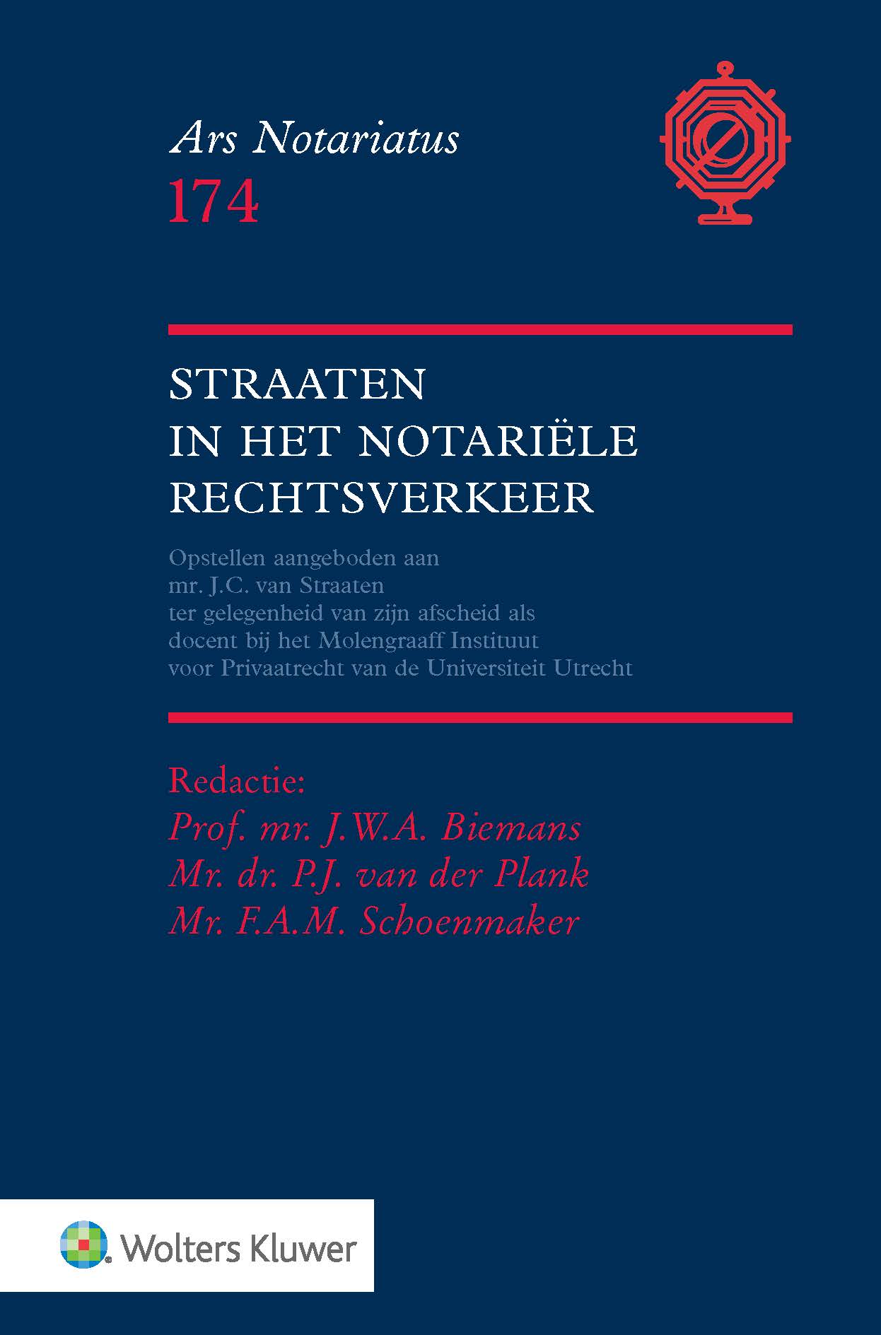 Omslag van Straaten in het notariële rechtsverkeer