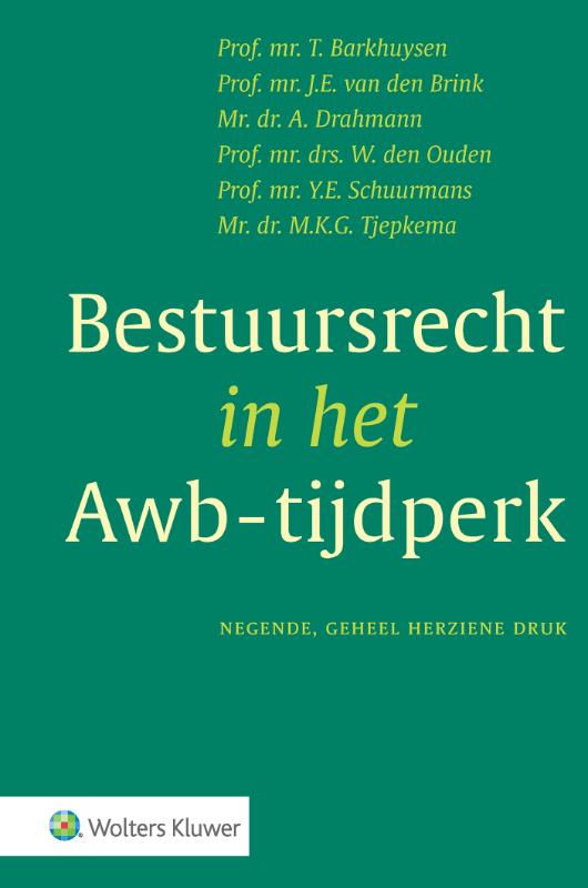 Omslag van Bestuursrecht in het Awb-tijdperk