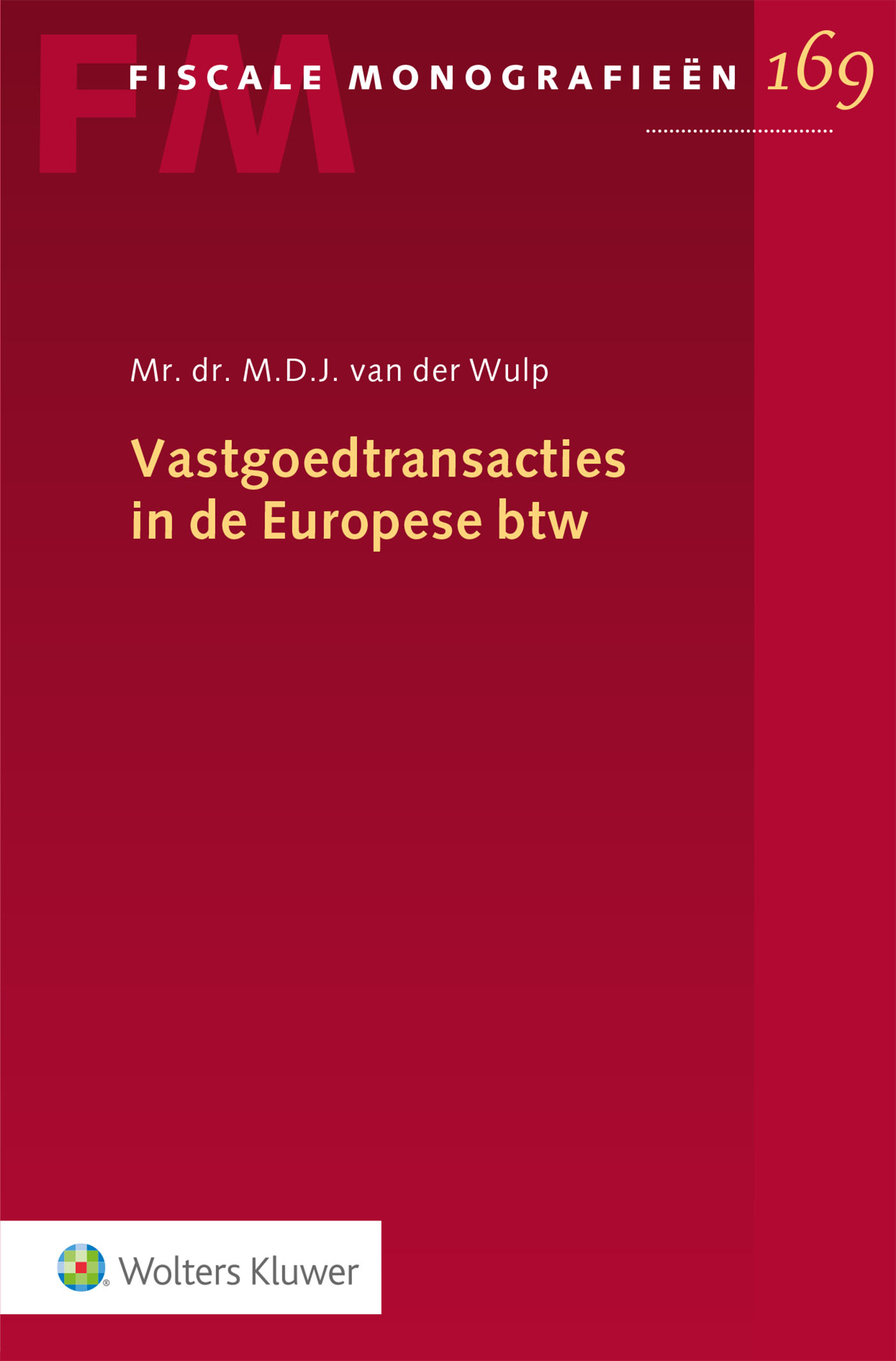 Omslag van Vastgoedtransacties in de Europese btw