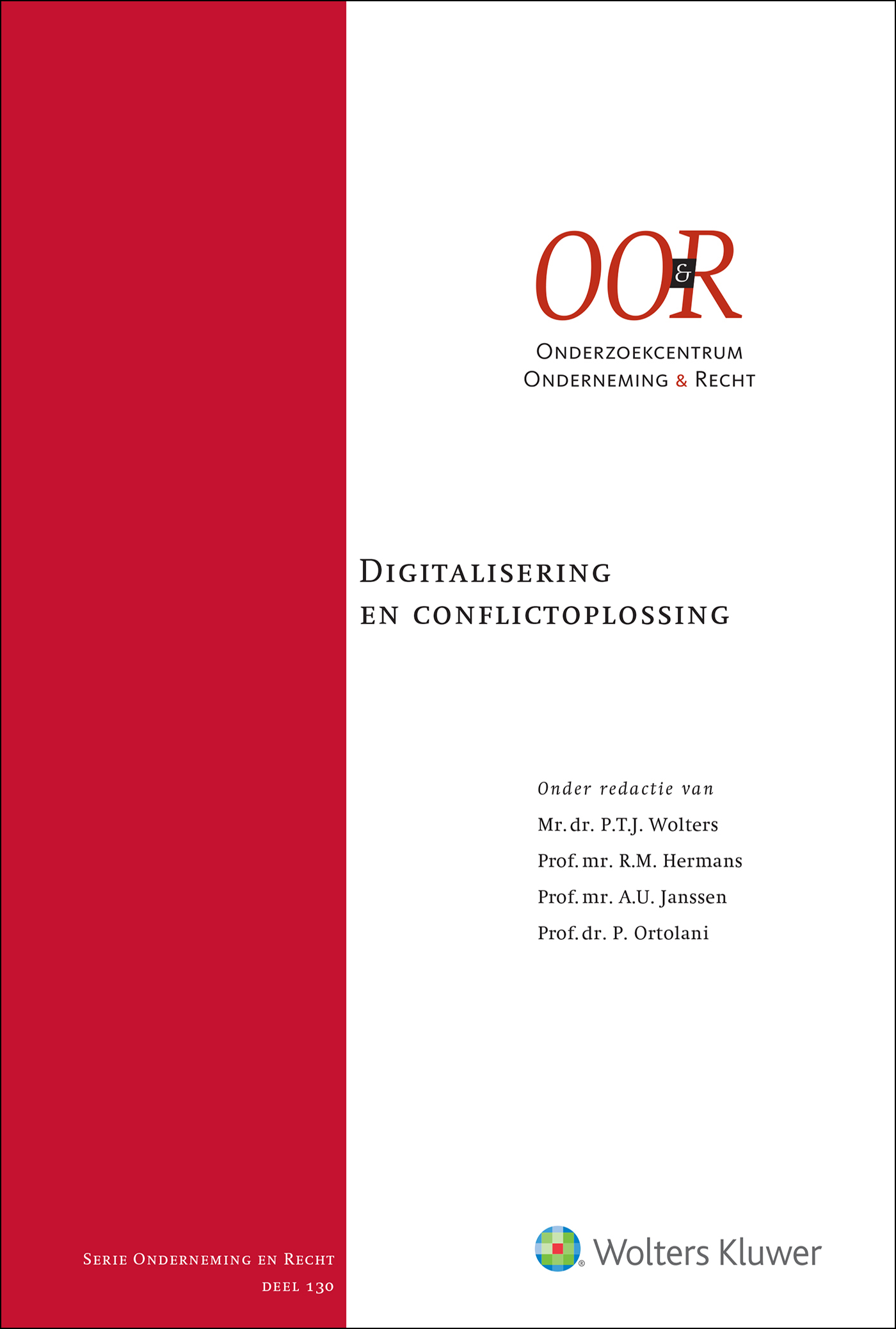 Omslag van Digitalisering en conflictoplossing