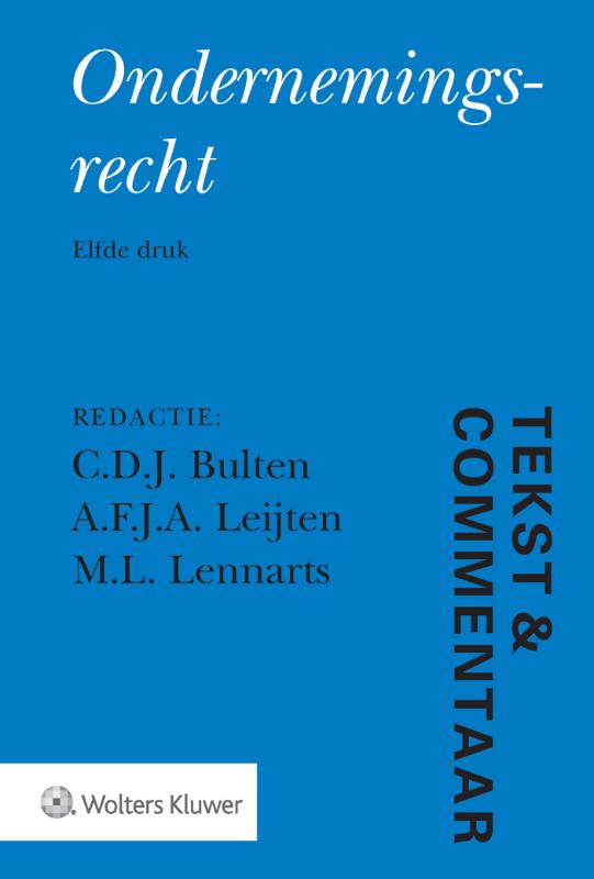 Omslag van Ondernemingsrecht