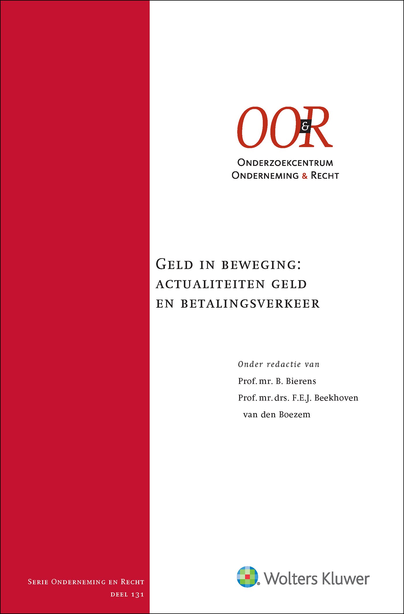 Omslag van Geld in beweging: actualiteiten geld en betalingsverkeer