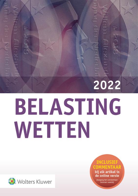 Omslag van Belastingwetten - pocketeditie 2022