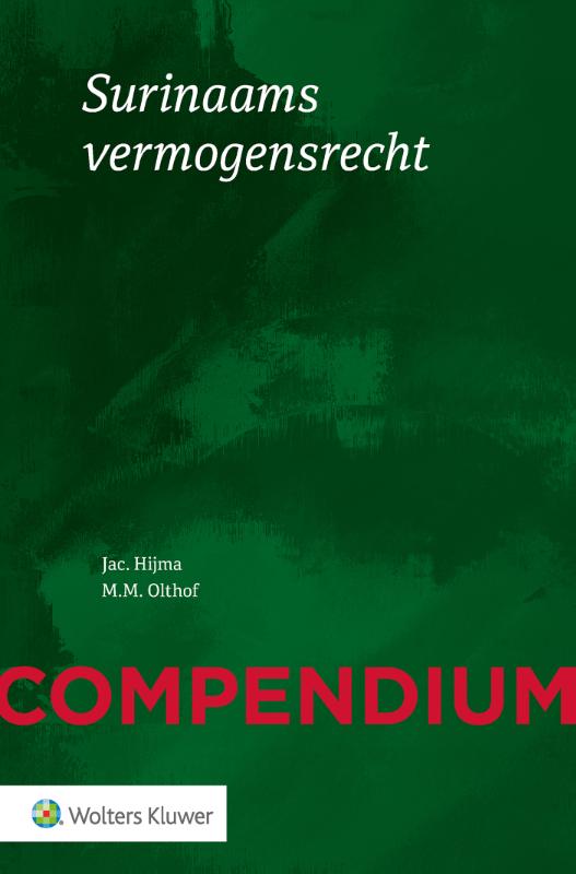 Omslag van Compendium van het Surinaams vermogensrecht