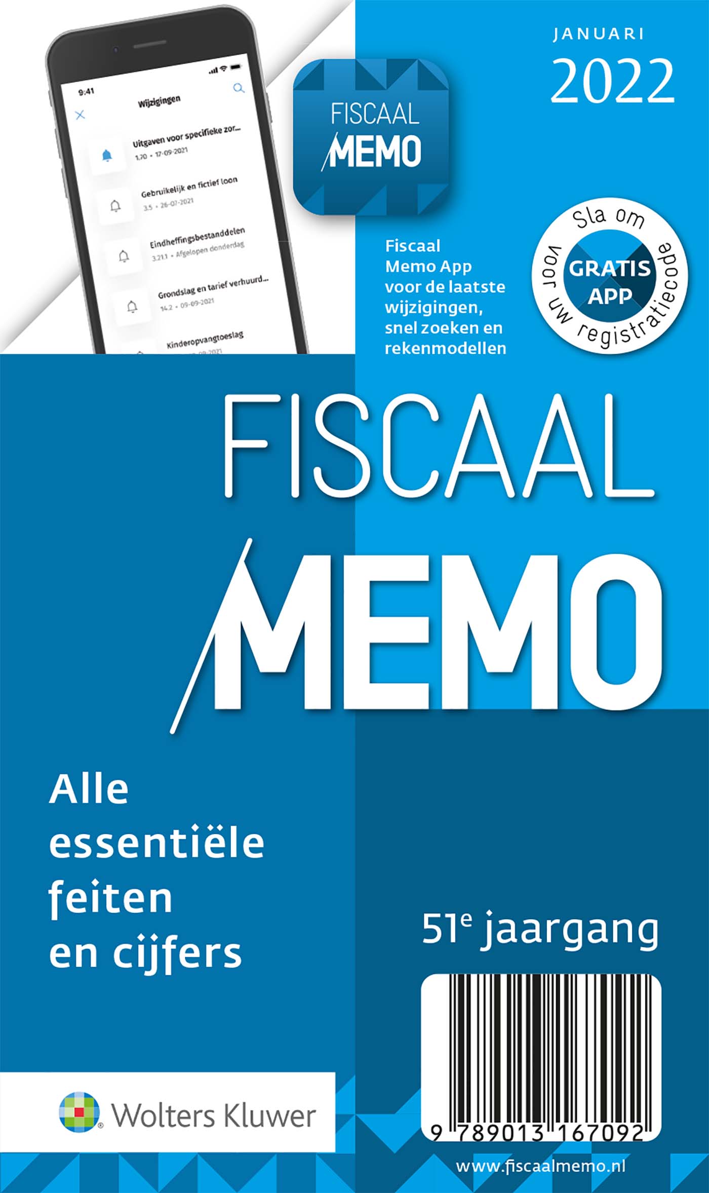 Omslag van Fiscaal Memo januari 2022
