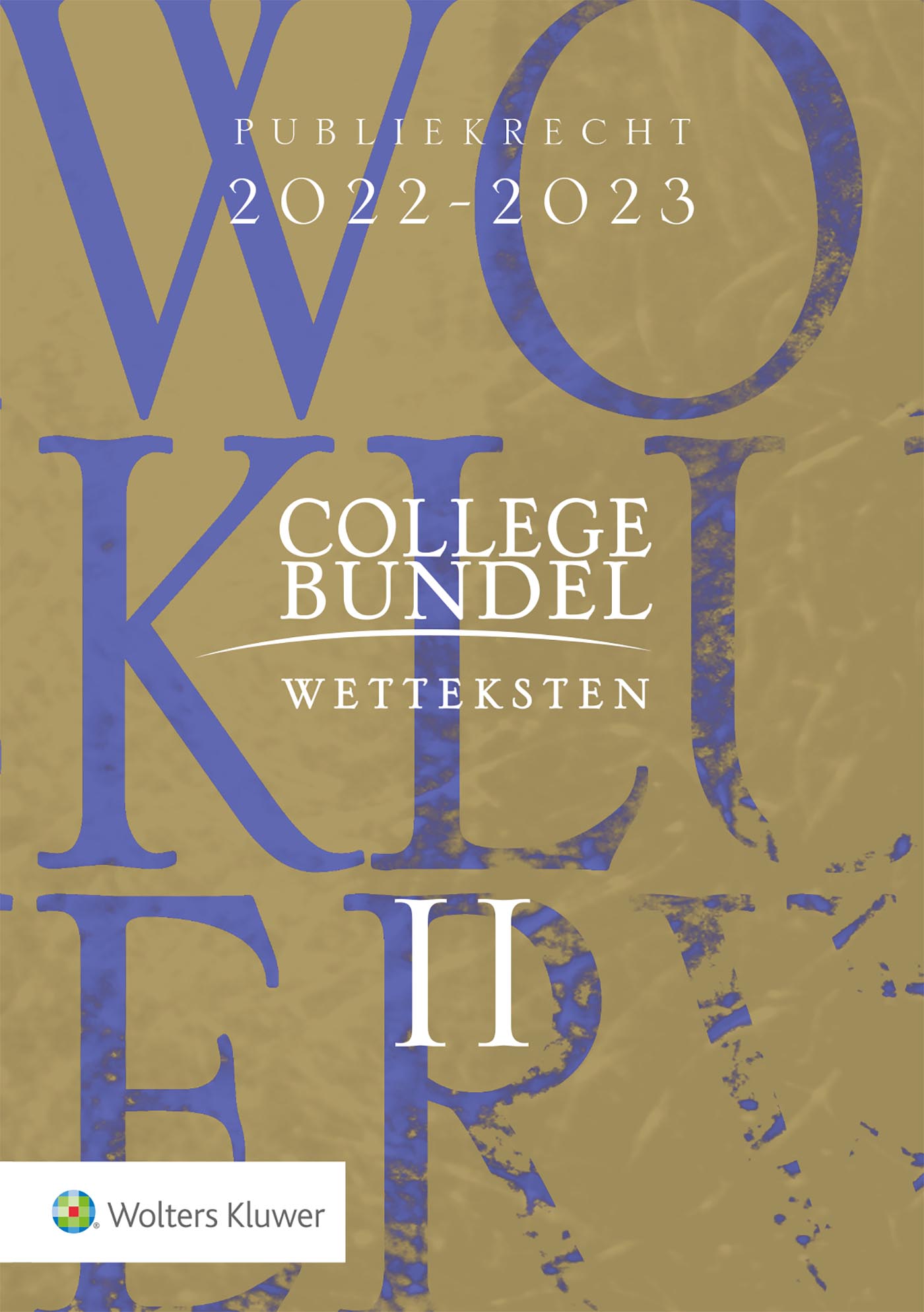 Omslag van Collegebundel 2022-2023