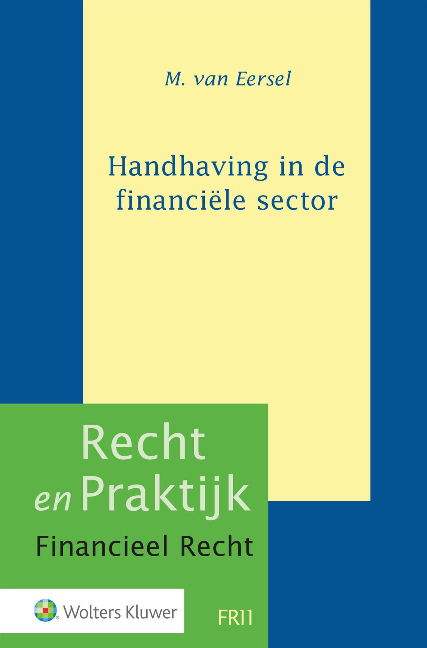 Omslag van Handhaving in de financiële sector