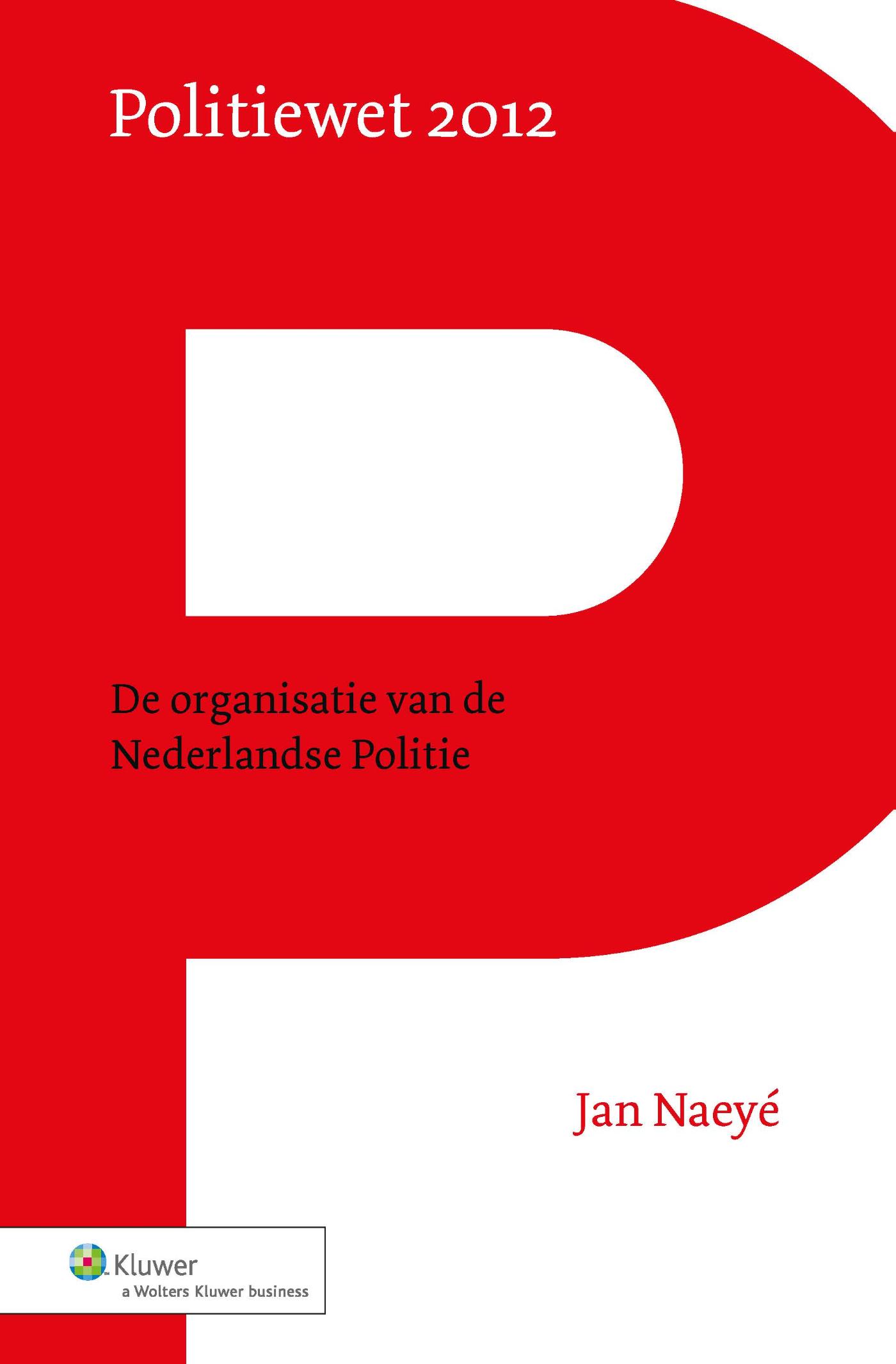 Omslag van Politiewet 2012