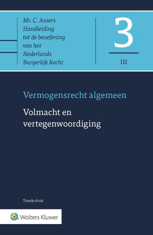 Omslag van Volmacht en vertegenwoordiging