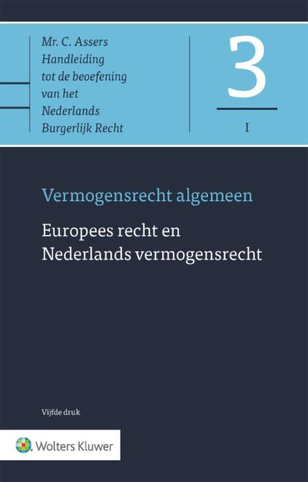 Omslag van Europees recht en Nederlands vermogensrecht