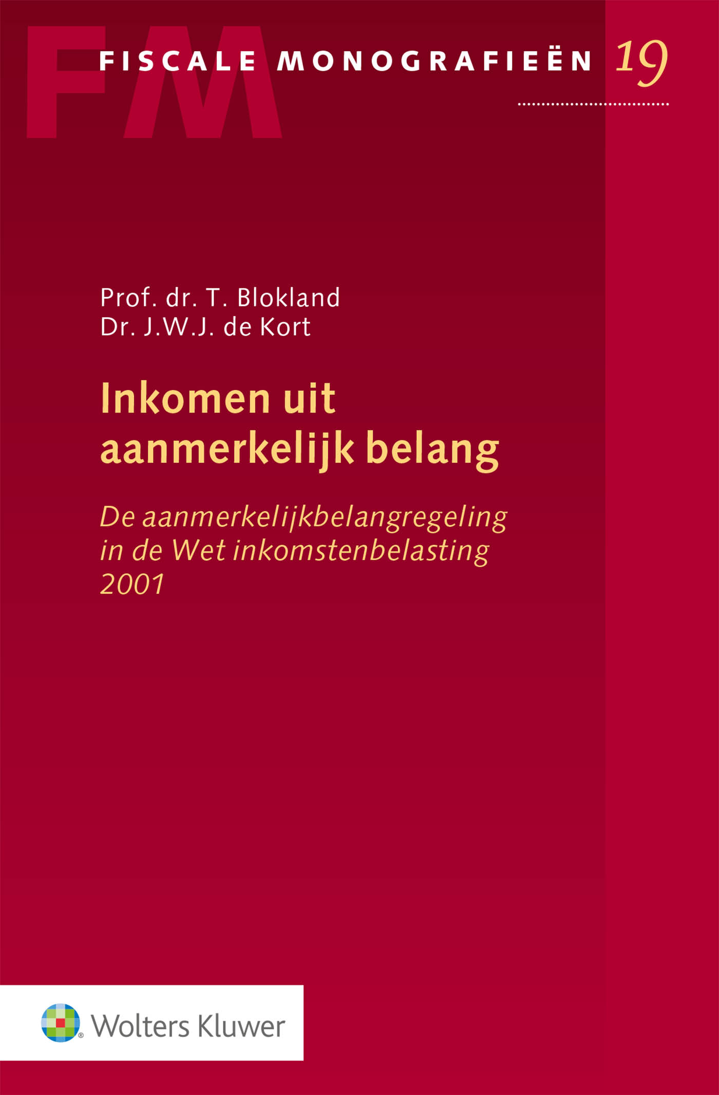 Omslag van Inkomen uit aanmerkelijk belang