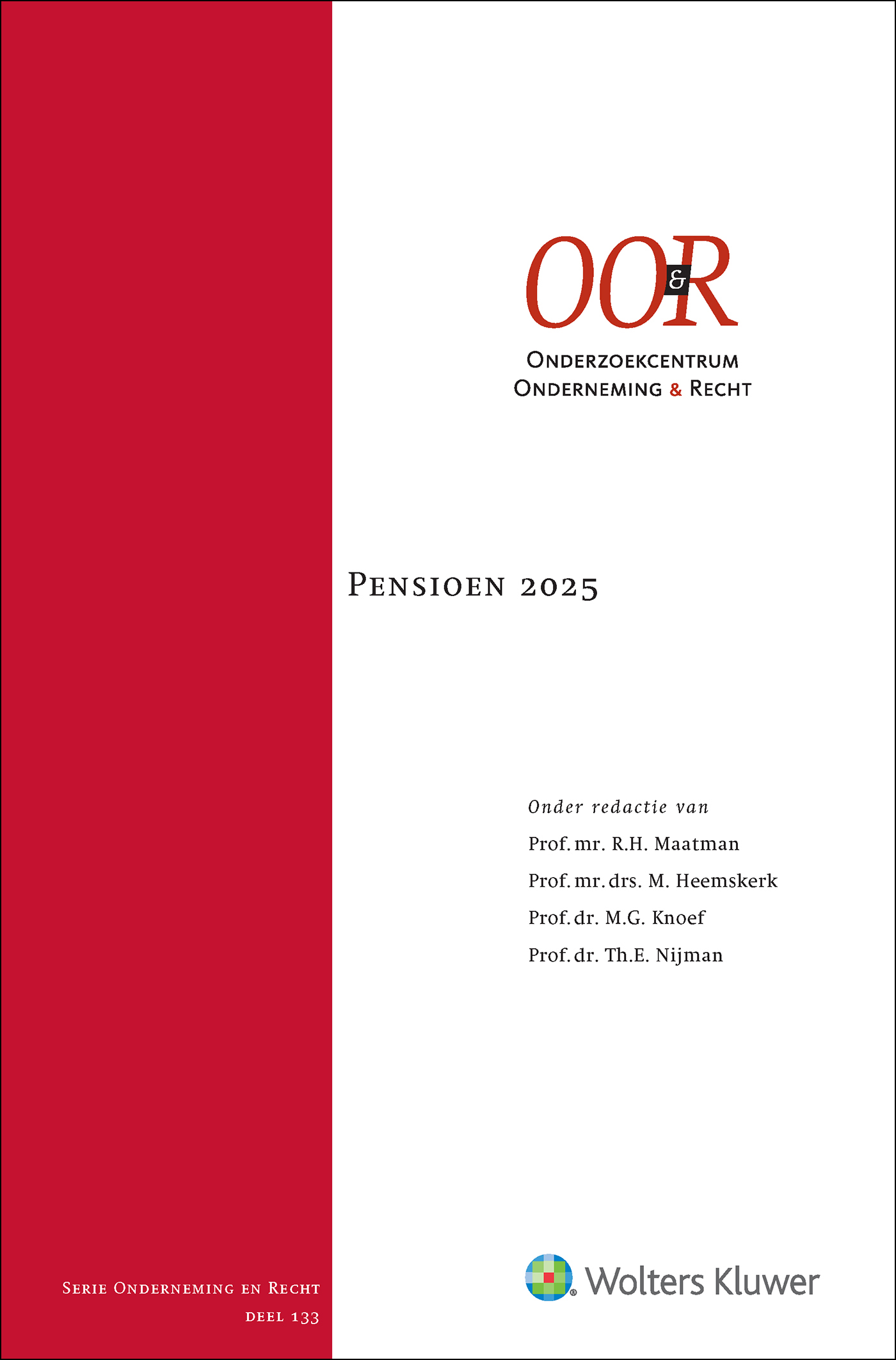 Omslag van Pensioen 2025