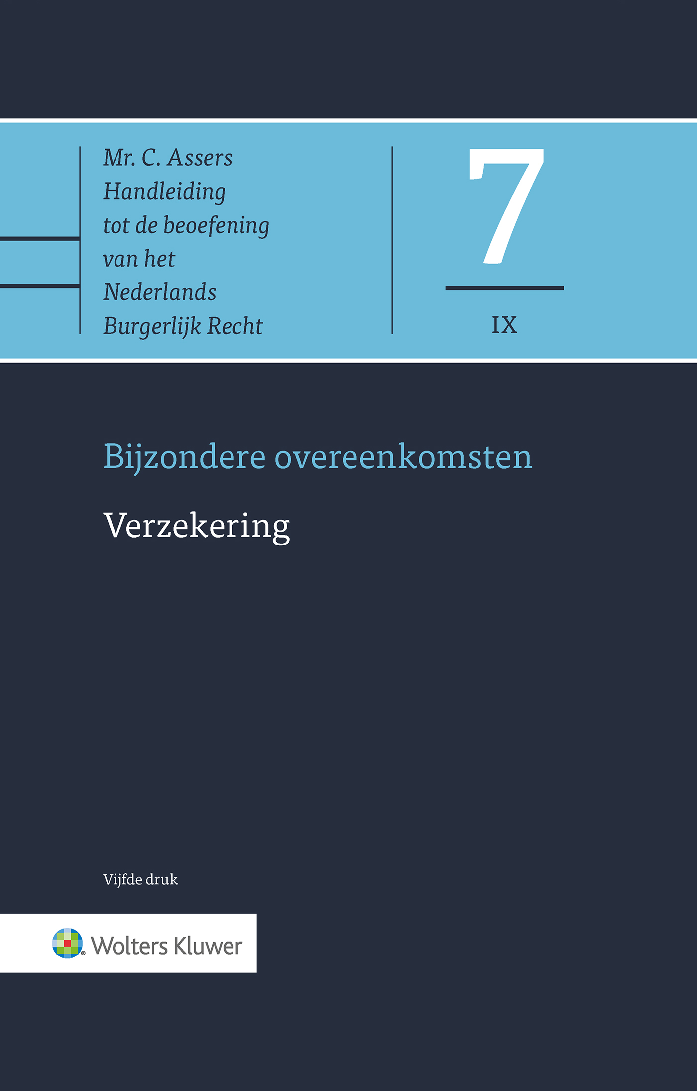 Omslag van Verzekering