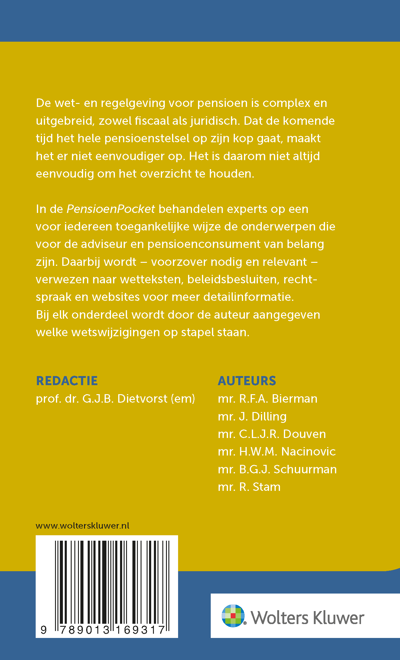 Omslag van PensioenPocket 2023