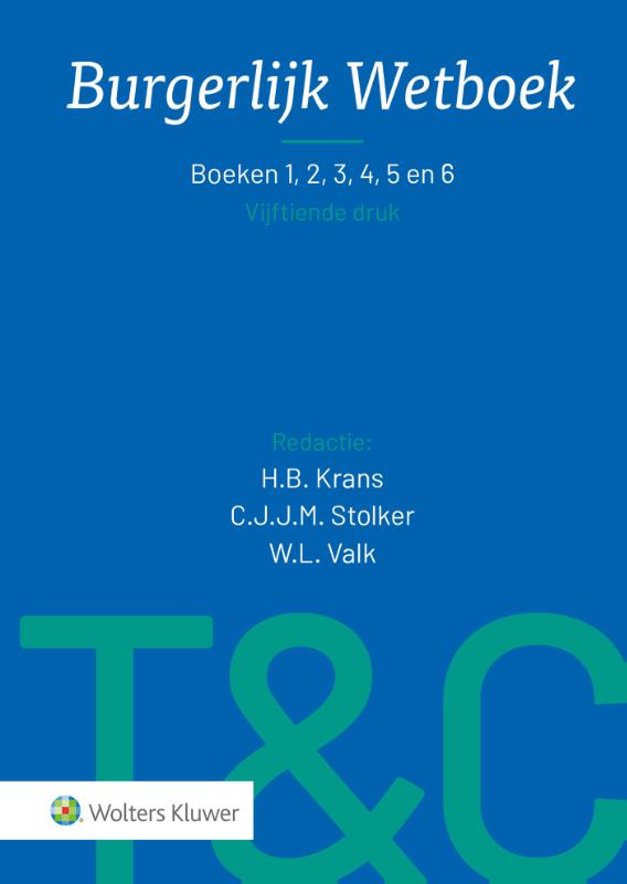 Omslag van Tekst & Commentaar Burgerlijk Wetboek
